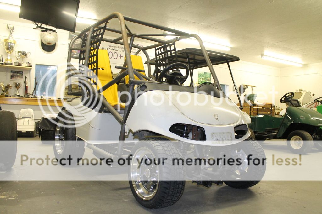 Buggies Gone Wild Golf Cart Forum 130+mph EZGO RXV Roll Cage.......